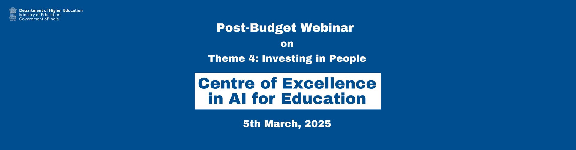 Center of Excellence (CoE)  in AI for Education