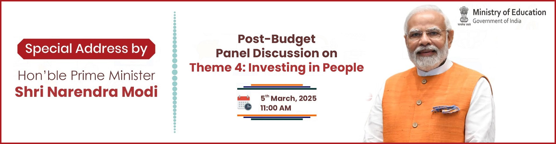 Special Address by PM Shri Narendra Modi | Post-Budget Panel Discussion | Investing in People