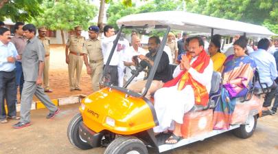 Participating in Pushpa Yagam in Nellore, Andhra Pradesh on 16th August, 2015