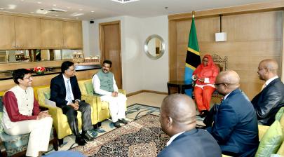 meets the Tanzanian President