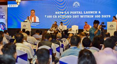 Shri Dharmendra Pradhan addressing at the launch of the NATS