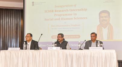 The inauguration of ICSSR Research Internship Programme in Social and Human Science at India International Centre