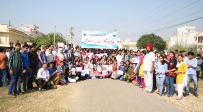 "Run for Unity" at Central University Jammu