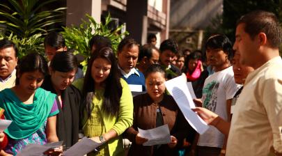 "Run for Unity" at Central University Sikkim