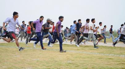 "Run for Unity" at Central University Rajasthan