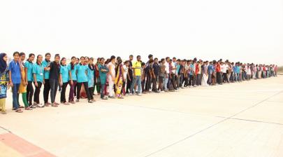 "Run for Unity" at Central University Rajasthan