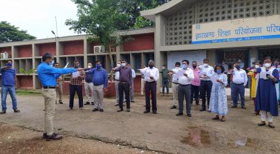 Taking Pledge regarding Covid-19 Awareness Campaign