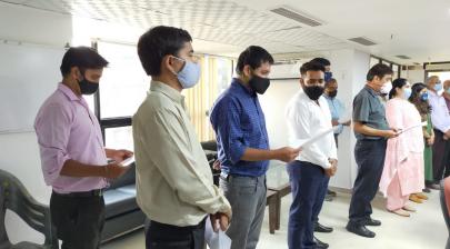 Taking Pledge regarding Covid-19 Awareness Campaign